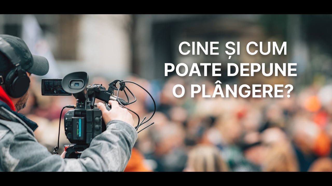 CINE ȘI CUM POATE DEPUNE PLÂNGERI LA CONSILIUL DE PRESĂ?