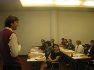 Tallin, Estonia, 13.09.2010. Vizită de studiu a membrilor Consiliului de Presă din R. Moldova